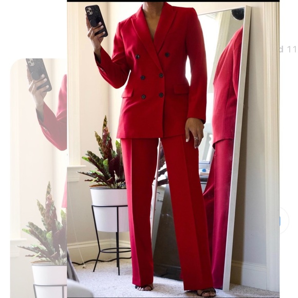 Zara Other - Zara tailored double breasted blazer set with pants